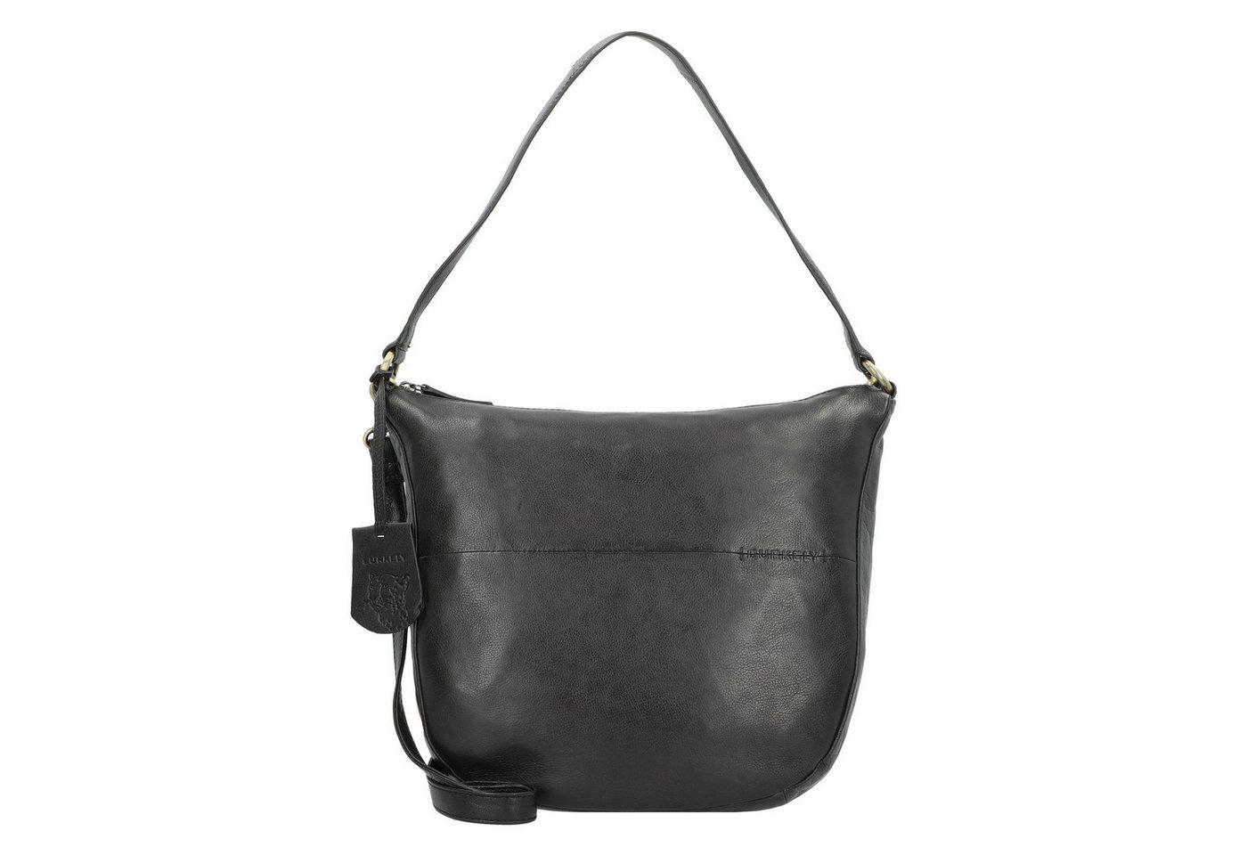 Burkely Schultertasche Natural Norah, Leder von Burkely