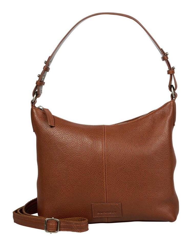 Burkely Schultertasche Shoulderbag, aus echtem Leder von Burkely