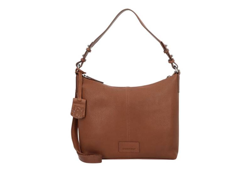 Burkely Schultertasche Soft Skylar, Leder von Burkely