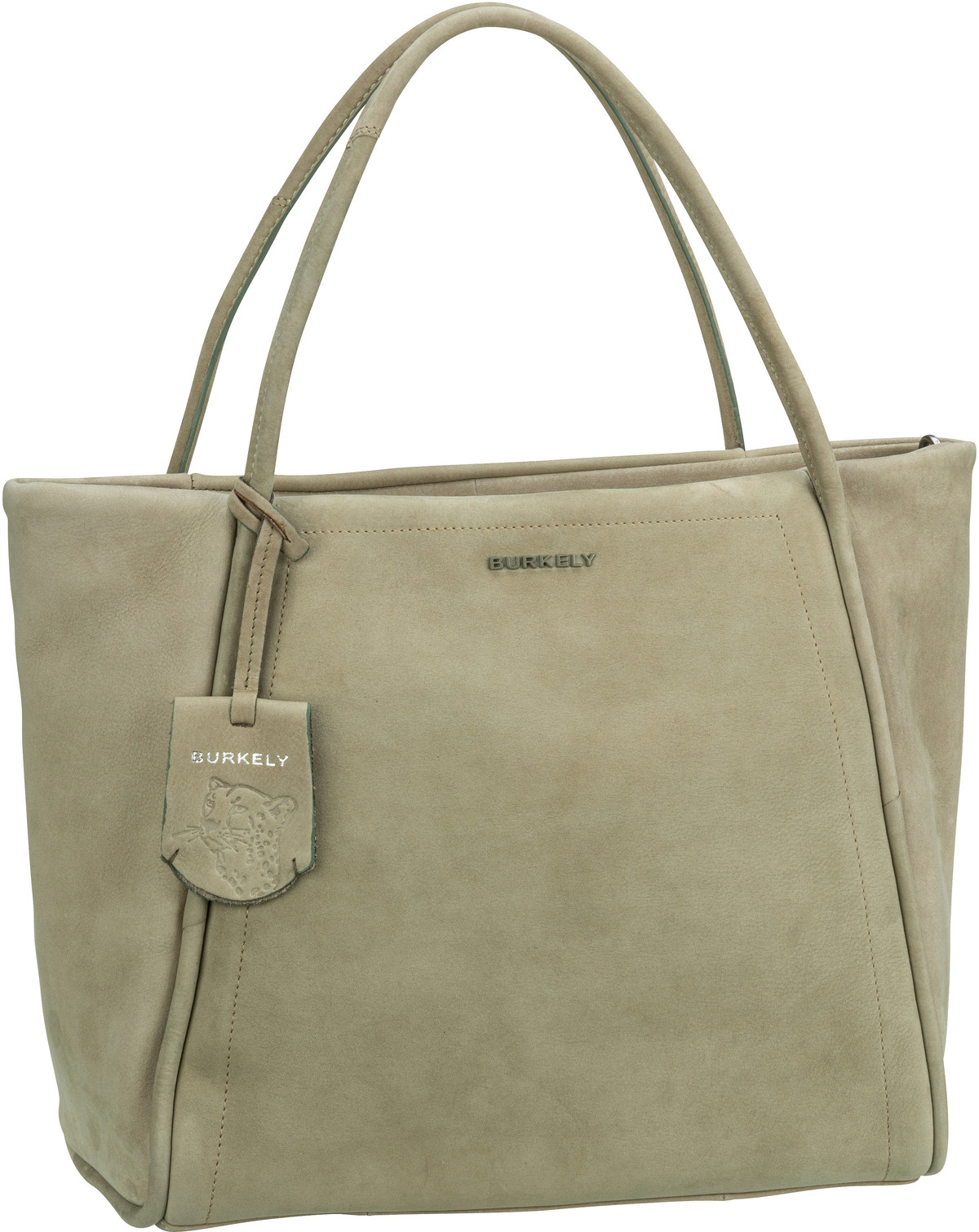 Burkely Still Selene Wide Tote  in Oliv (16.4 Liter), Shopper von Burkely