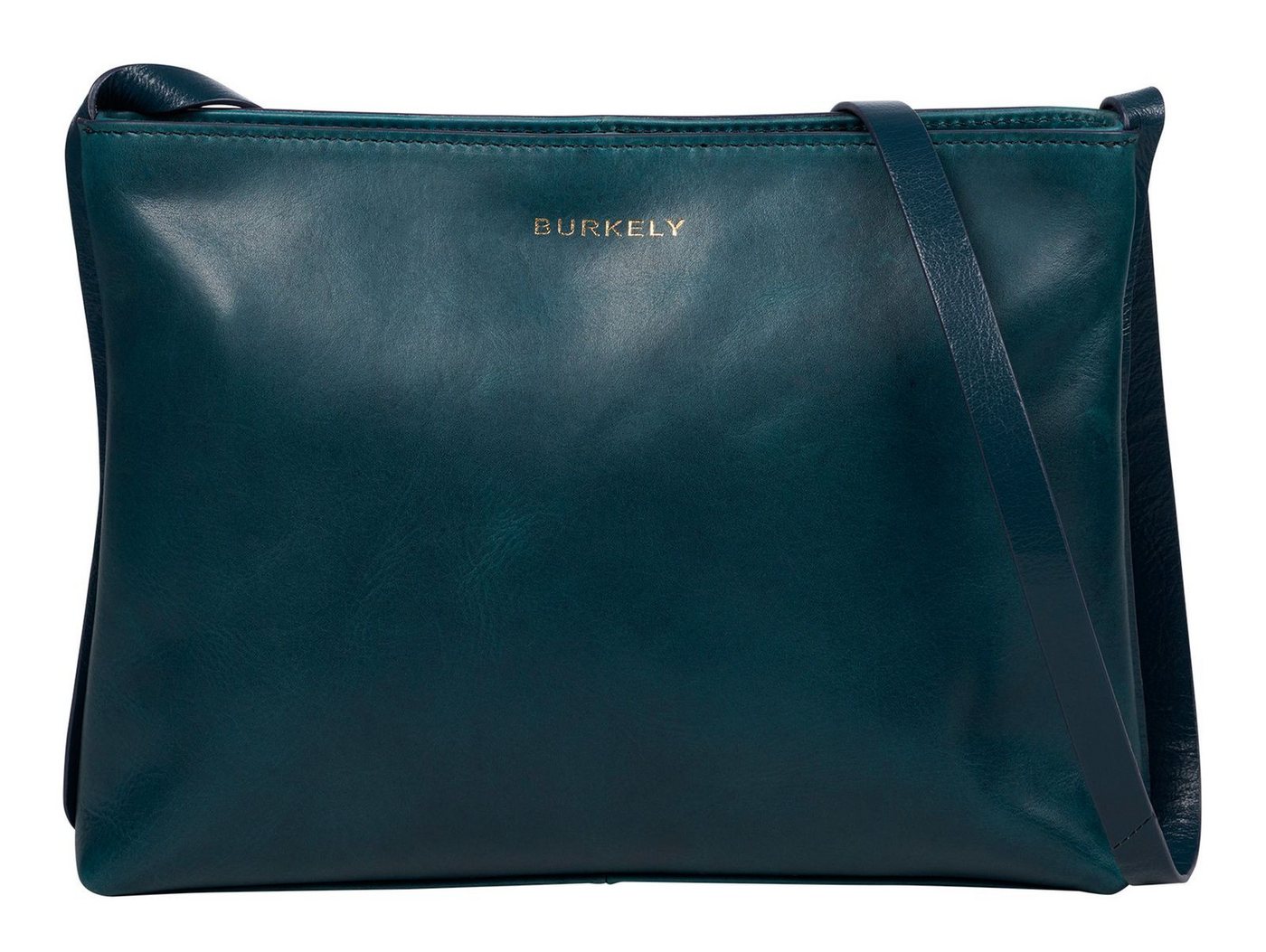 Burkely Umhängetasche Crossbody Zip Bag, aus echtem Leder von Burkely