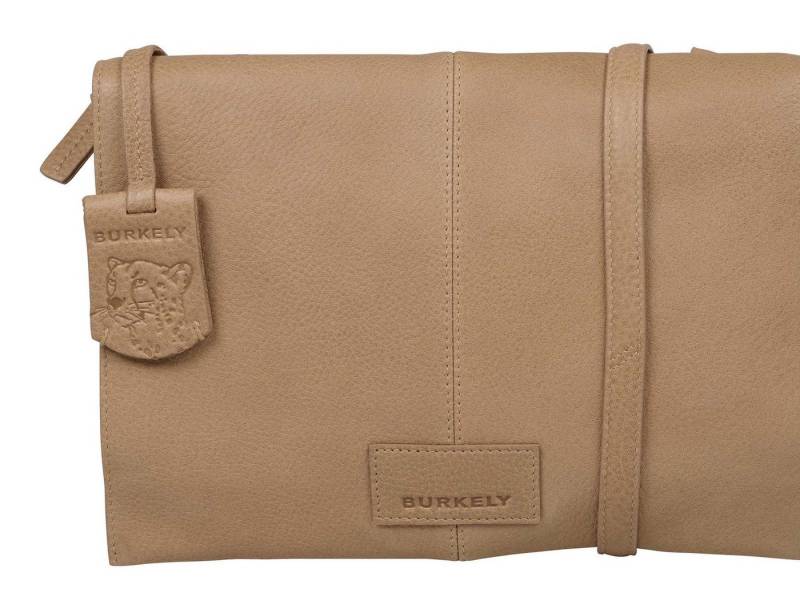 Burkely Umhängetasche Double Pocket Flap Bag, aus echtem Leder von Burkely