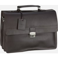 Burkely - Vintage Dean 6379 Dark Brown - Aktentasche  , 14.6 l von Burkely