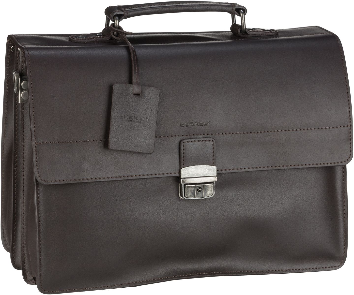 Burkely Vintage Dean Briefcase 6379  in Braun (14.6 Liter), Aktentasche von Burkely