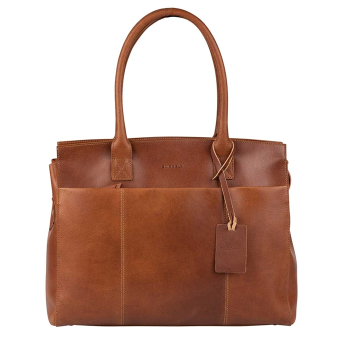 Burkely Vintage Doris Laptoptasche 15.6"-Cognac von Burkely