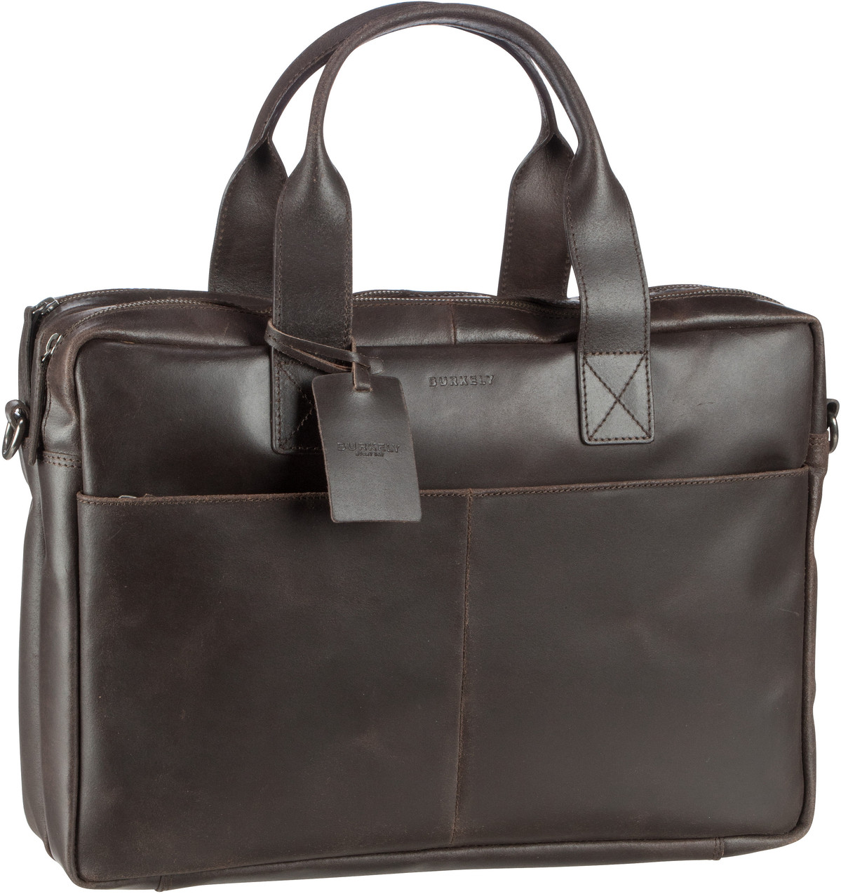 Burkely Vintage Jesse Workbag 7980  in Braun (13.1 Liter), Aktentasche von Burkely