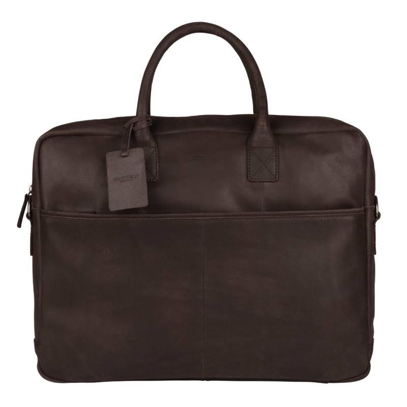 Burkely Vintage Max Worker 17" Laptoptasche-Braun von Burkely