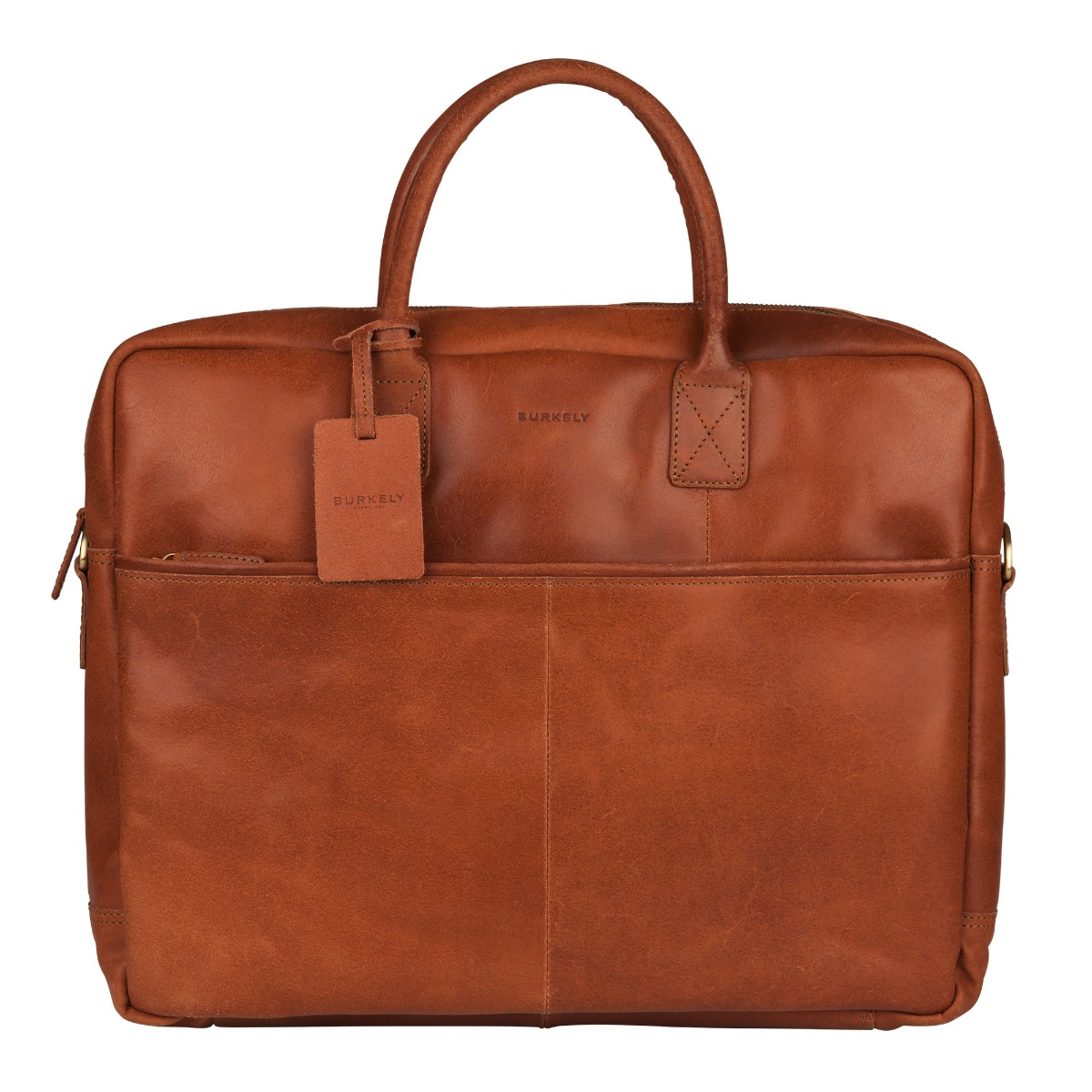 Burkely Vintage Max Worker 17" Laptoptasche-Cognac von Burkely