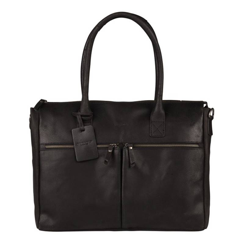 Burkely Vintage Valerie Laptoptasche 15,6"-Schwarz von Burkely