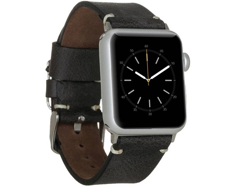 Burkley Smartwatch-Armband Exklusives Vintage Lederarmband, Handmade Stil 11 von Burkley