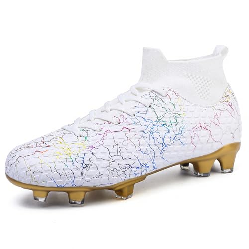 Fußballschuhe Männer Frauen Fußballschuhe Turf Football Cleats Tacos de Futbol para Hombre Zapatos de Futbol para Hombres Jugend High Top Fußball Stiefel Professional Training Fussballschuhe von Burlbuny