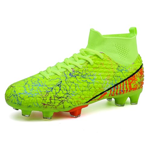 Fußballschuhe Männer Frauen Fußballschuhe Turf Football Cleats Tacos de Futbol para Hombre Zapatos de Futbol para Hombres Jugend High Top Fußball Stiefel Professional Training Fussballschuhe Fußballschuhe Männer Frauen Fußballschuhe Turf Football Cleats Tacos de Futbol para Hombre Zapatos de Futbol para Hombres Jugend High Top Fußball Stiefel Professional Training Fussballschuhe von Burlbuny