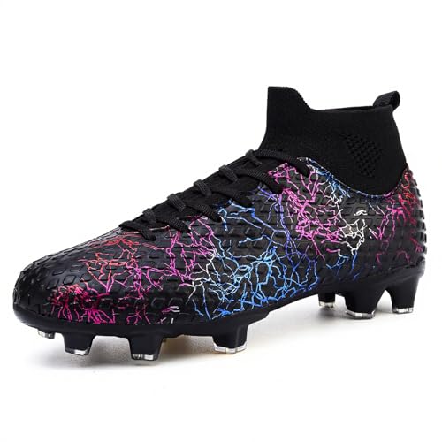 Fußballschuhe Männer Frauen Fußballschuhe Turf Football Cleats Tacos de Futbol para Hombre Zapatos de Futbol para Hombres Jugend High Top Fußball Stiefel Professional Training Fussballschuhe von Burlbuny