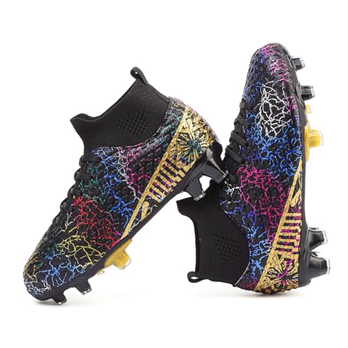 Kinder Fußball Stollen Jungen Fußballschuhe Mädchen Fußball Stollen Tacos De Futbol para Niños Jugend Outdoor Baseball Schuhe Turf High Top Fussballschuhe Kleinkind Fußballschuhe Kinder Fußball Stollen Jungen Fußballschuhe Mädchen Fußball Stollen Tacos De Futbol para Niños Jugend Outdoor Baseball Schuhe Turf High Top Fussballschuhe Kleinkind Fußballschuhe von Burlbuny