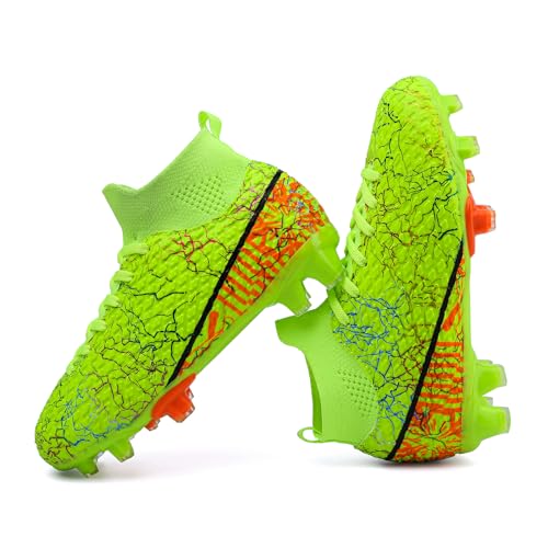 Kinder Fußball Stollen Jungen Fußballschuhe Mädchen Fußball Stollen Tacos De Futbol para Niños Jugend Outdoor Baseball Schuhe Turf High Top Fussballschuhe Kleinkind Fußballschuhe Kinder Fußball Stollen Jungen Fußballschuhe Mädchen Fußball Stollen Tacos De Futbol para Niños Jugend Outdoor Baseball Schuhe Turf High Top Fussballschuhe Kleinkind Fußballschuhe von Burlbuny