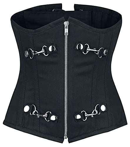 Burleska Alternate Frauen Unterbrustkorsage schwarz XXL 100% Baumwolle Gothic Burleska Alternate Frauen Unterbrustkorsage schwarz XXL 100% Baumwolle Gothic von Burleska