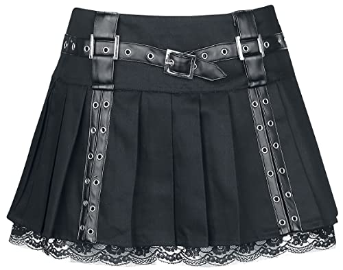 Burleska Aura Mini Skirt Frauen Kurzer Rock schwarz L von Burleska