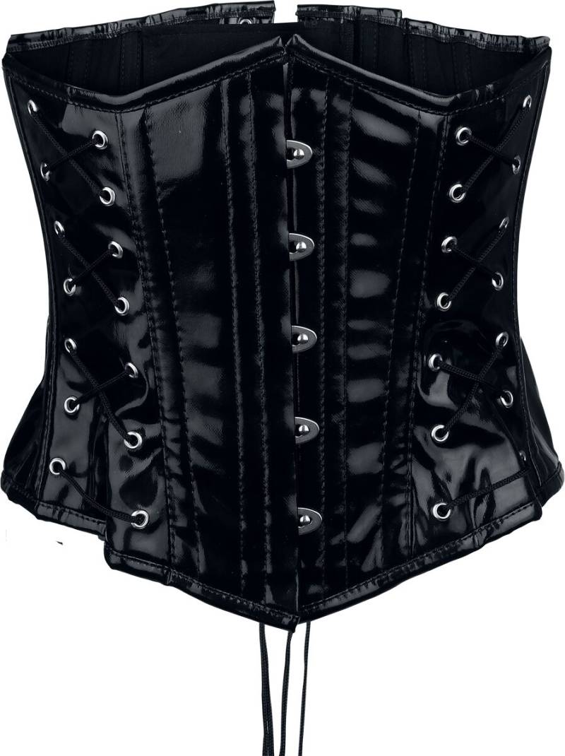 Burleska - Mittelalter Korsage - Scarlett - S bis L - für Damen - Größe L - schwarz Burleska - Mittelalter Korsage - Scarlett - S bis L - für Damen - Größe L - schwarz von Burleska