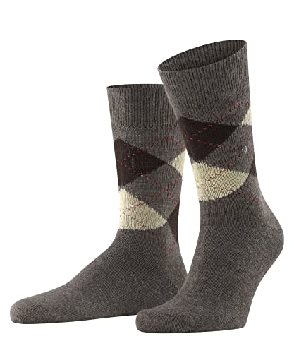Burlington Herren Socken Preston M So weich und warm gemustert 1 Paar, Braun Brown 5256, 40-46 von Burlington