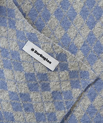 Burlington Argyle Schal Blickdicht Schurwolle von Burlington