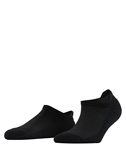 Burlington Damen Sneakersocken Athleisure W SN weich atmungsaktiv schnelltrocknend kurz einfarbig 1 Paar, Schwarz (Black 3000), 35-38 von Burlington