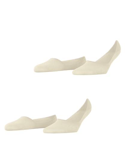 Burlington Damen Füßlinge Everyday 2-Pack W IN Baumwolle unsichtbar einfarbig 2 Paar, Beige (Gravel 4840) neu - umweltfreundlich, 39-40 von Burlington