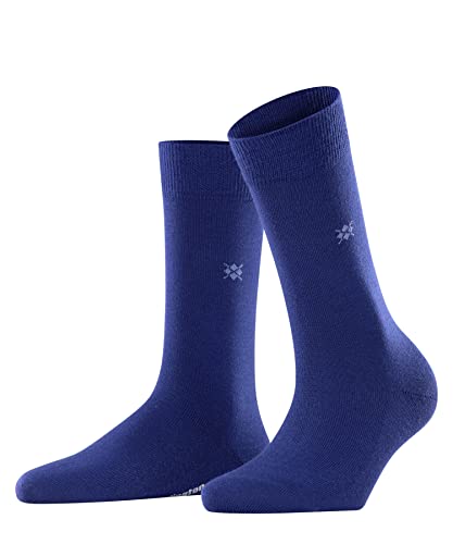 Burlington Damen Socken Bloomsbury W SO Wolle einfarbig 1 Paar, Blau (Royal Blue 6051), 36-41 von Burlington