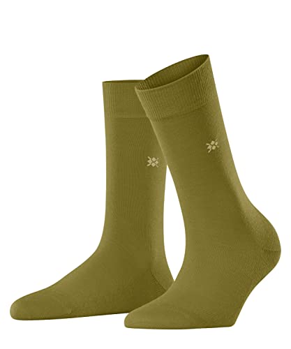 Burlington Damen Socken Bloomsbury, Wolle, 1 Paar, Grün (Cactus 7186), 36-41 von FALKE