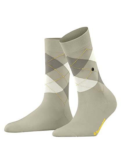 Burlington Damen Socken Covent Garden W SO Baumwolle gemustert 1 Paar, Beige (Gravel 4840), 36-41 von Burlington