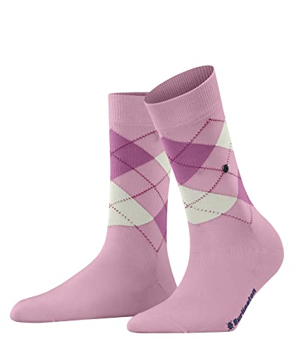 Burlington Damen Socken Covent Garden W SO Baumwolle gemustert 1 Paar, Rosa (Rose 8793) neu - umweltfreundlich, 36-41 von Burlington