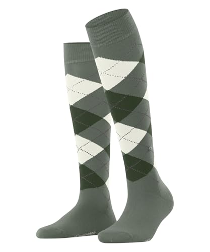 Burlington Damen Kniestrümpfe Marylebone W Kh Wolle lang gemustert 1 Paar, Grün Sage 7068, 36-41 von Burlington
