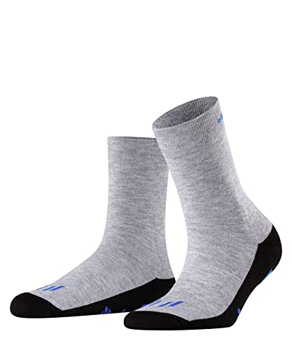 Burlington Damen Laufsocken Running U SO weich atmungsaktiv schnelltrocknend antiblasen 1 Paar, Grau (Light Grey Melange 3775), 36-41 von Burlington