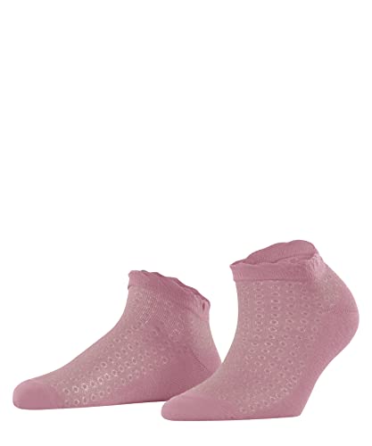 Burlington Damen Sneakersocken Montrose W SN Baumwolle kurz gemustert 1 Paar, Rot (Red Earth 8517), 36-41 von Burlington