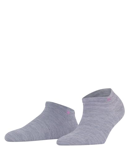 Burlington Damen Sneakersocken Soho Vibes W SN Baumwolle kurz einfarbig 1 Paar, Blau (Cosmic Sky 6537) neu - umweltfreundlich, 36-41 von Burlington