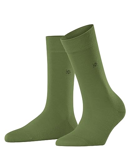 Burlington Damen Socken Bloomsbury Wolle einfarbig 1 Paar, Grün (Shamrock 7132), 36-41 von Burlington