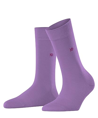 Burlington Damen Socken Bloomsbury Wolle einfarbig 1 Paar, Lila (Lilac 6971), 36-41 von Burlington