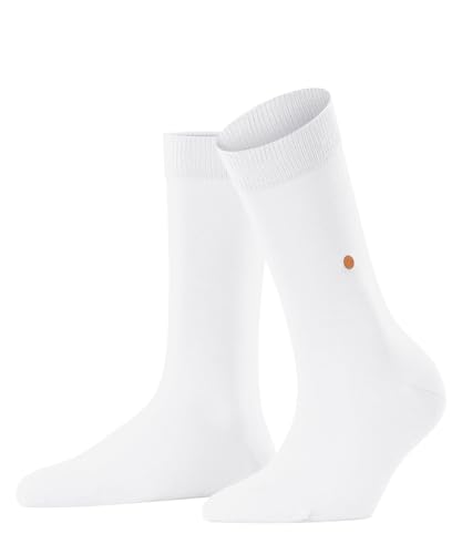 Burlington Damen Socken Lady W SO Baumwolle einfarbig 1 Paar, Weiß (White 2000) neu - umweltfreundlich, 36-41 von Burlington