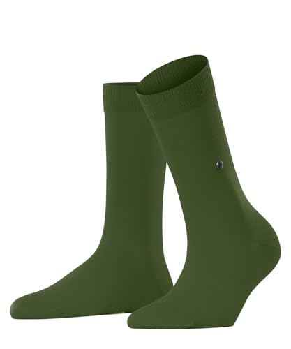 Burlington Damen Socken Lady W So Baumwolle gemustert 1 Paar, Grün Fir Green 7656 Brit Style, 36-41 von Burlington