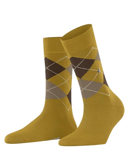Burlington Damen Socken Marylebone W So Wolle gemustert 1 Paar, Gelb Curry 1590, 36-41 von Burlington