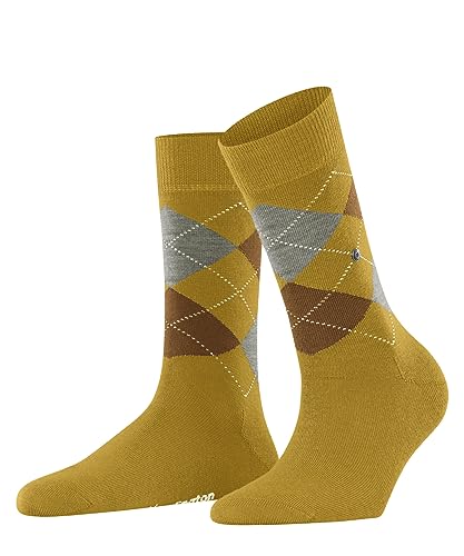 Burlington Damen Socken Marylebone W SO Wolle gemustert 1 Paar, Gelb (Curry 1590), 36-41 von Burlington