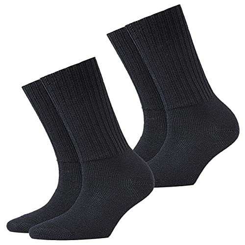 Burlington Damen Socken Plymouth 2er Pack, Größe:36-41;Farben:Dark Navy (6375) von Burlington