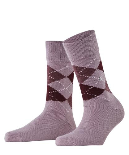 Burlington Damen Socken Whitby W So weich und warm gemustert 1 Paar, Blau Azure 6327, 36-41 von Burlington