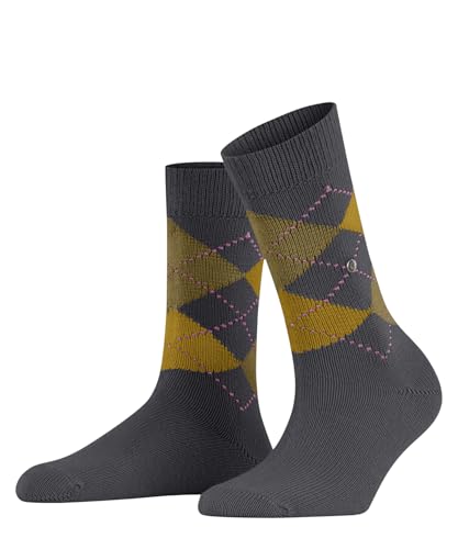 Burlington Damen Socken Whitby W So weich und warm gemustert 1 Paar, Grau Stone Grey 3988, 36-41 von Burlington