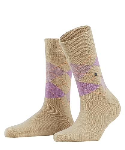 Burlington Damen Socken Whitby W SO weich und warm gemustert 1 Paar, Braun (Camel 4220), 36-41 von Burlington