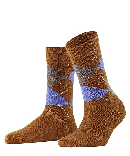 Burlington Damen Socken Whitby W SO weich und warm gemustert 1 Paar, Braun (Sierra 5190), 36-41 von Burlington