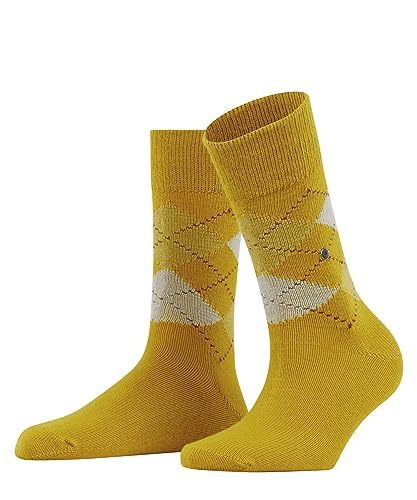 Burlington Damen Whitby Socken verstärkt mit flacher Naht für druckfreie Fußspitze modisch mit Argyle ONE-SIZE-FITS-ALL als Geschenk weiches Material 1 Paar von Burlington