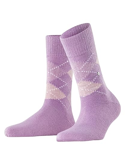 Burlington Damen Socken Whitby W SO weich und warm gemustert 1 Paar, Lila (Lilac 6971), 36-41 von Burlington