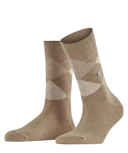 Burlington Damen Socken Whitby W So weich und warm gemustert 1 Paar, Braun Sun 5039, 36-41 von Burlington