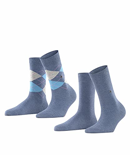 Burlington Everyday Mix 2-Pack Socken Blickdicht Baumwolle (Bio) von Burlington