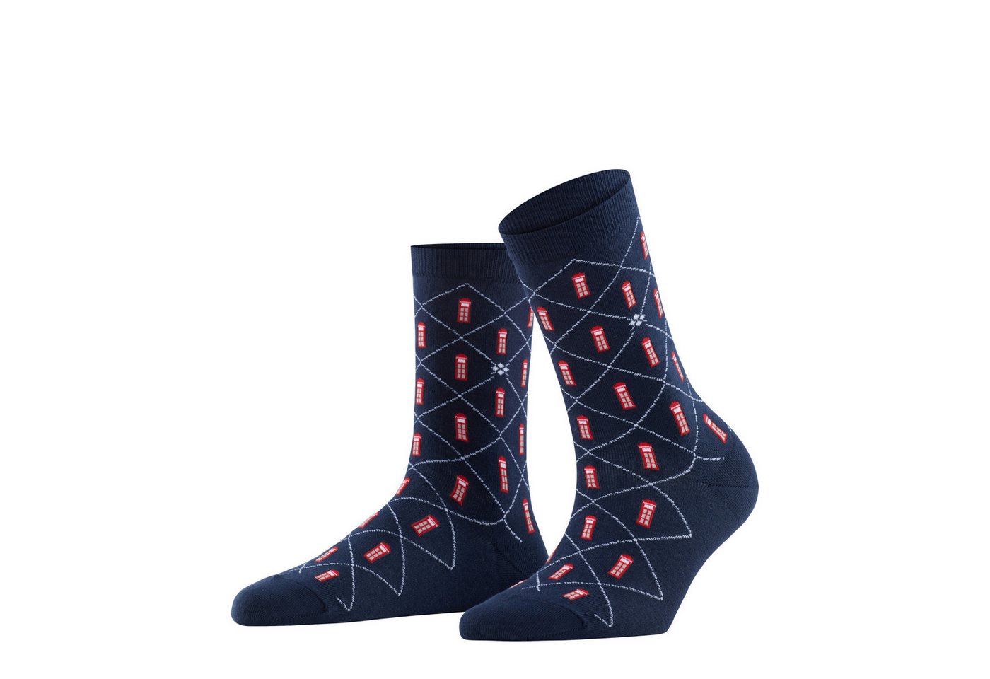 Burlington Freizeitsocken Burlington Damen Socken Phone Booth SO 22114 von Burlington